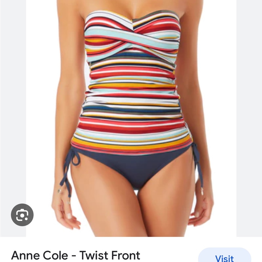 Anne Cole Bandeau style size LARGE women’s swimsuit. Sorry, no bottom in…